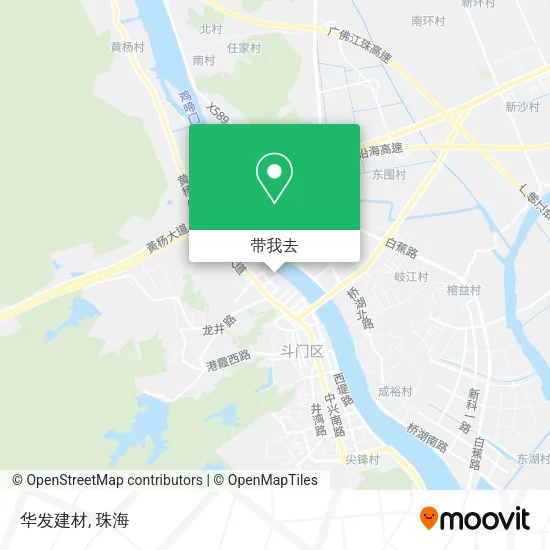 华发建材地图