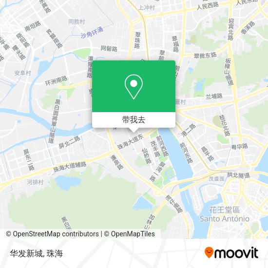 华发新城地图