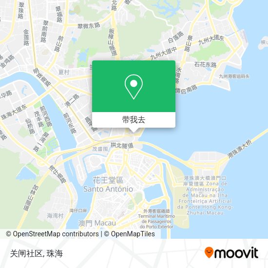 关闸社区地图