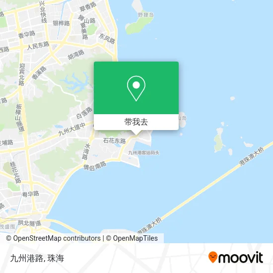 九州港路地图