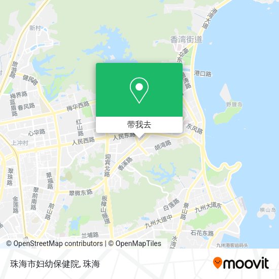 珠海市妇幼保健院地图