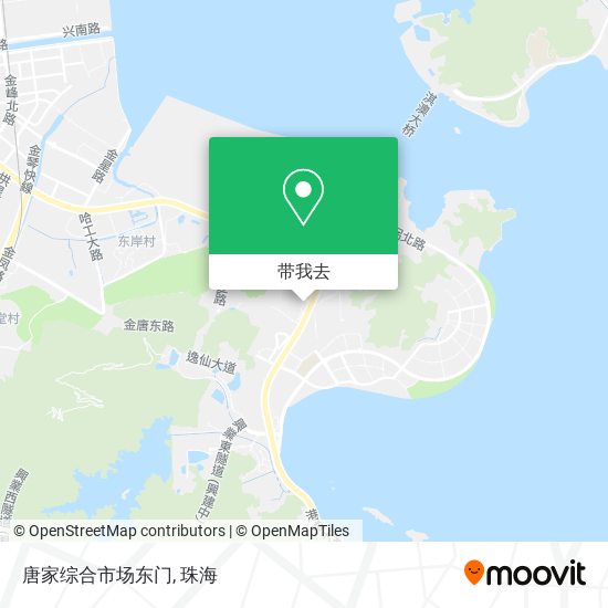 唐家综合市场东门地图