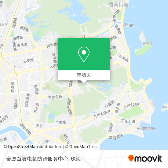 金鹰白蚊虫鼠防治服务中心地图