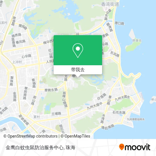 金鹰白蚊虫鼠防治服务中心地图