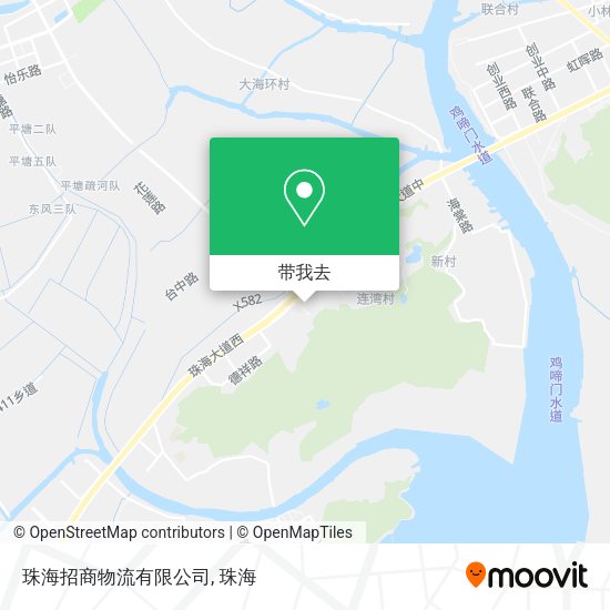 珠海招商物流有限公司地图