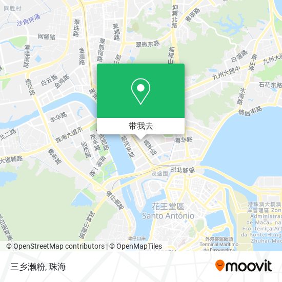 三乡濑粉地图