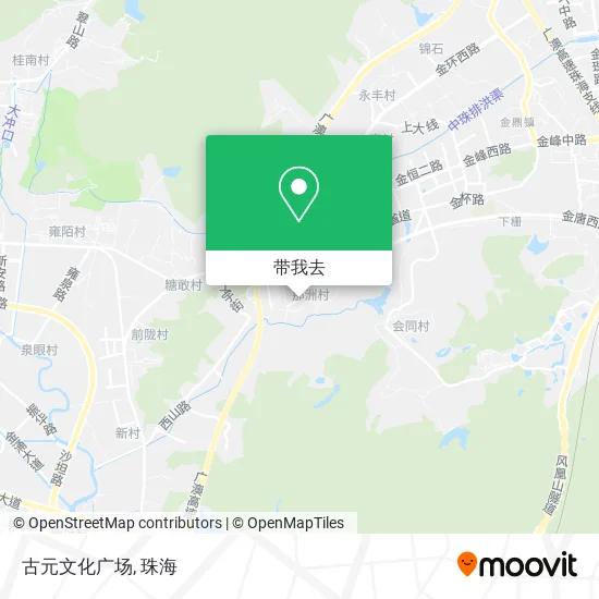 古元文化广场地图