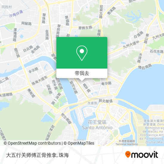 大五行关师傅正骨推拿地图