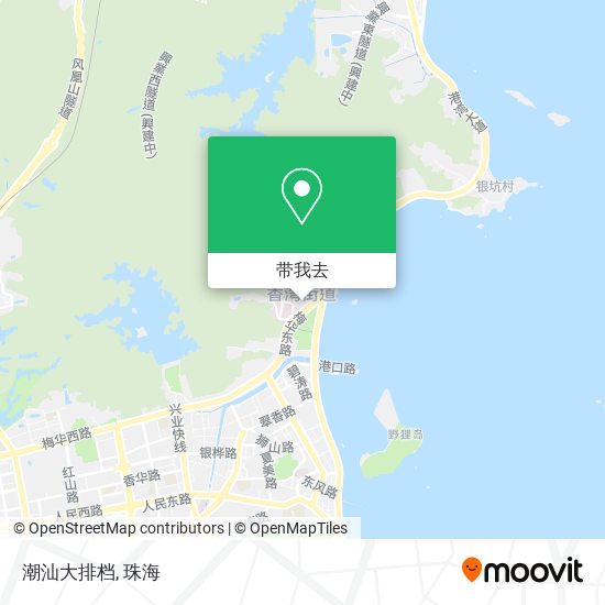 潮汕大排档地图