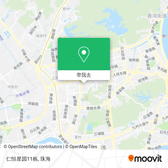 仁恒星园11栋地图