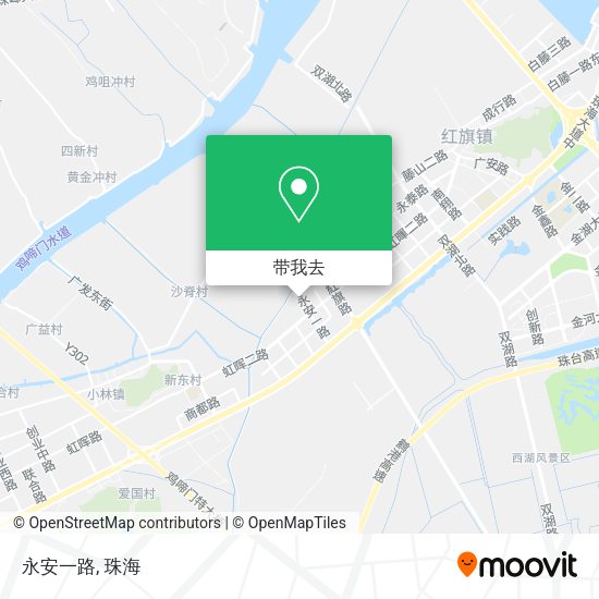 永安一路地图