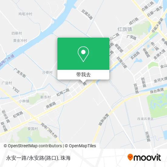 永安一路/永安路(路口)地图