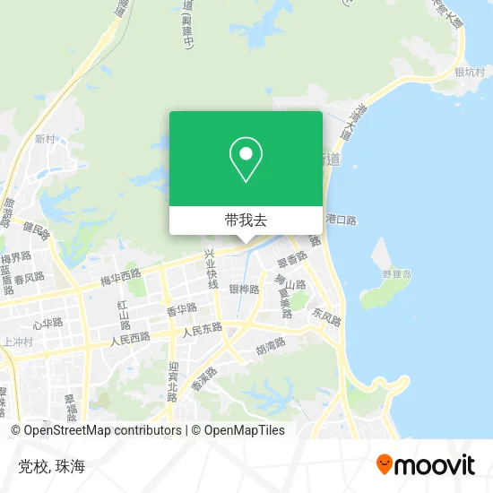 党校地图