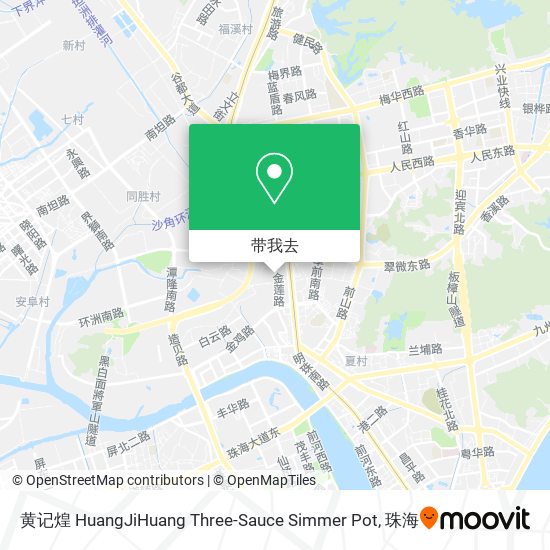 黄记煌 HuangJiHuang Three-Sauce Simmer Pot地图