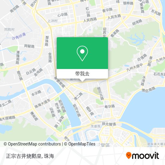 正宗古井烧鹅皇地图