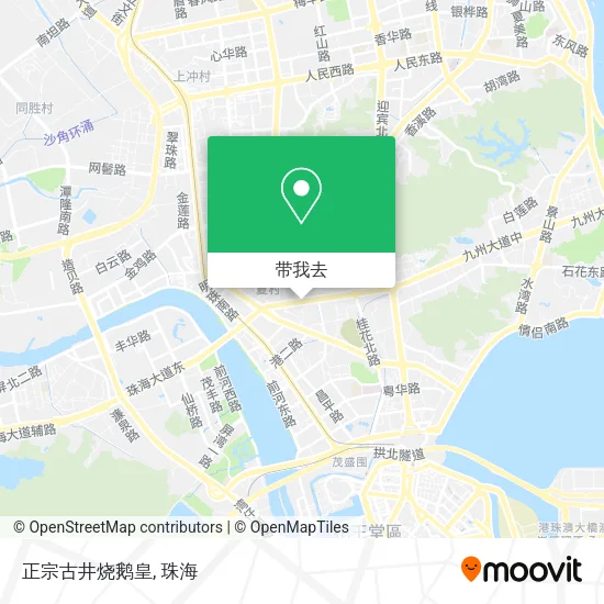 正宗古井烧鹅皇地图