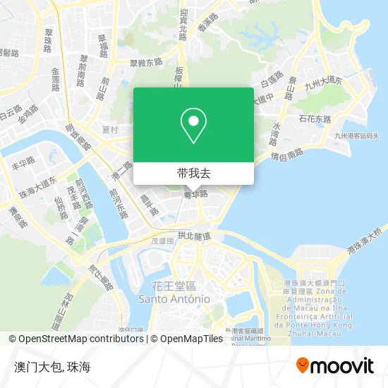 澳门大包地图