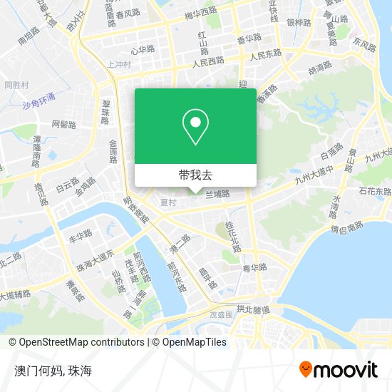 澳门何妈地图