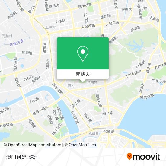 澳门何妈地图