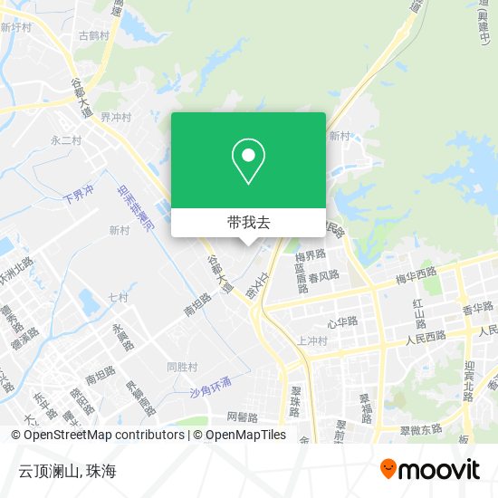 云顶澜山地图