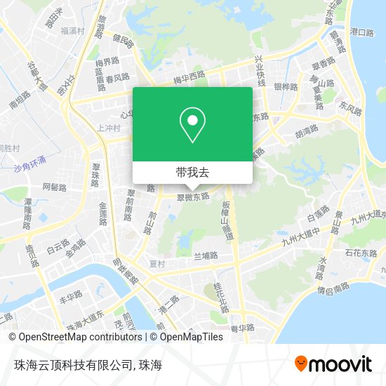 珠海云顶科技有限公司地图