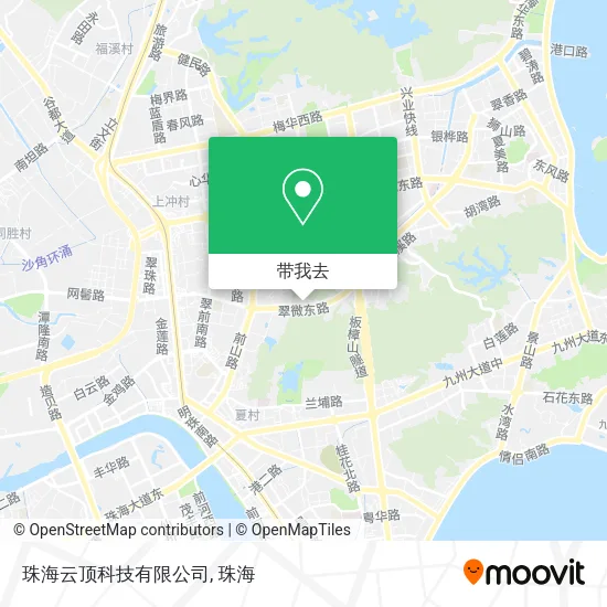珠海云顶科技有限公司地图