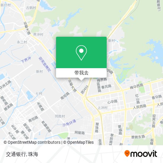 交通银行地图