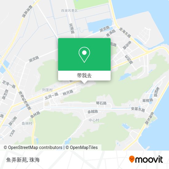 鱼弄新苑地图