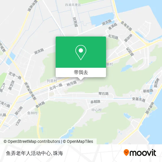 鱼弄老年人活动中心地图
