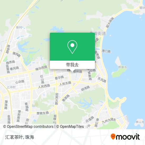 汇茗茶叶地图
