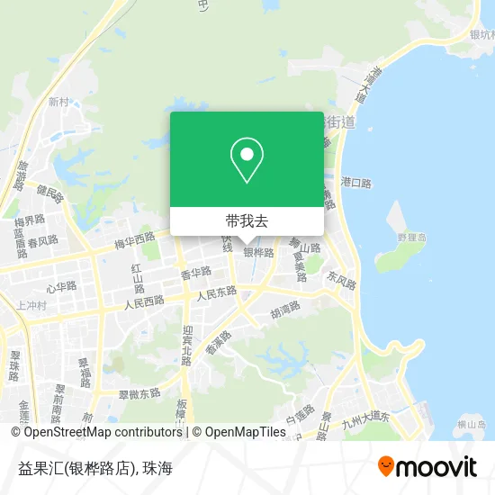 益果汇(银桦路店)地图