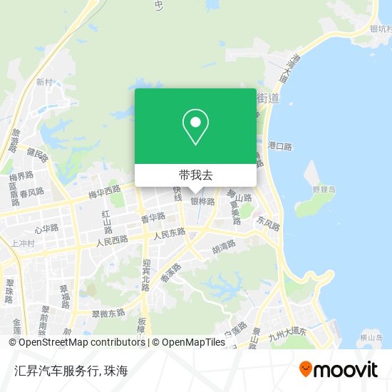 汇昇汽车服务行地图