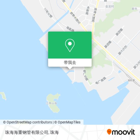 珠海海重钢管有限公司地图