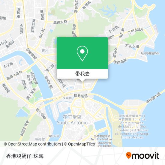 香港鸡蛋仔地图