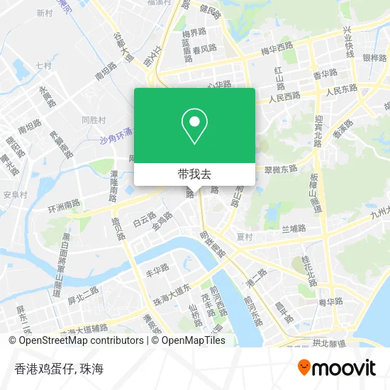香港鸡蛋仔地图