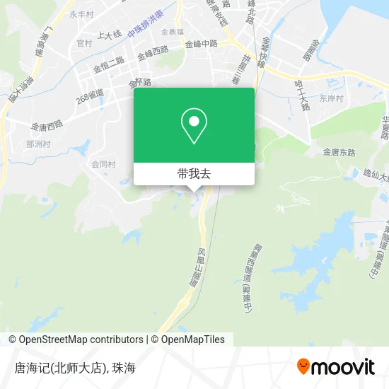 唐海记(北师大店)地图