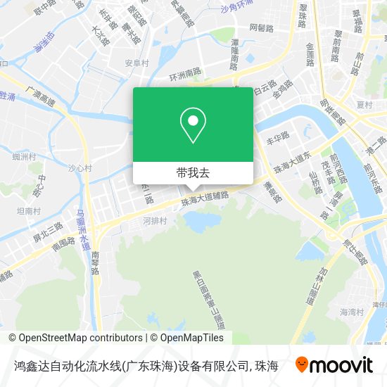 鸿鑫达自动化流水线(广东珠海)设备有限公司地图