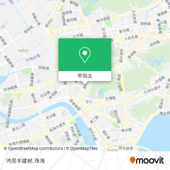 鸿景丰建材地图