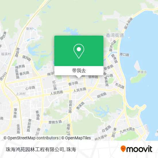珠海鸿苑园林工程有限公司地图