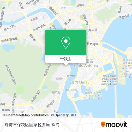 珠海市保税区国家税务局地图