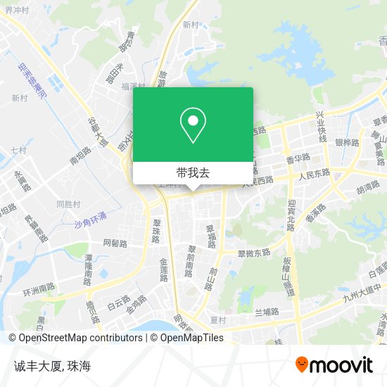 诚丰大厦地图