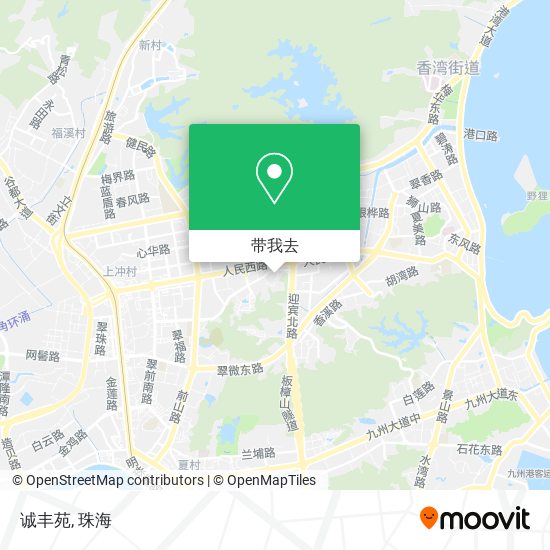 诚丰苑地图