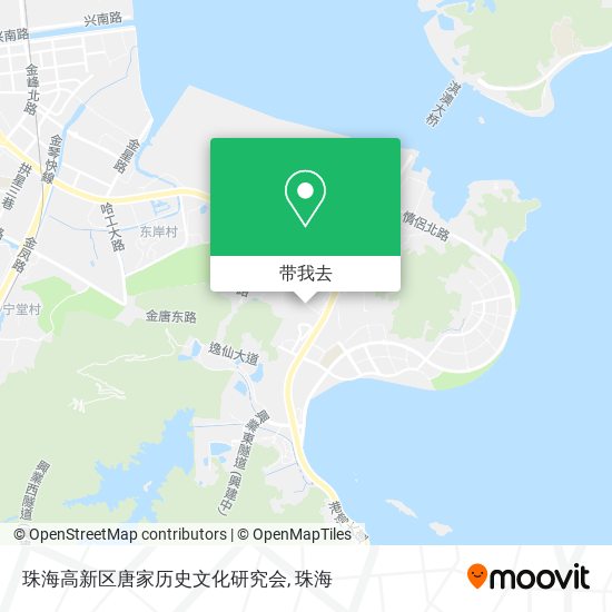 珠海高新区唐家历史文化研究会地图