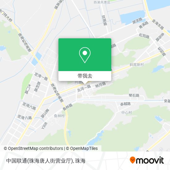 中国联通(珠海唐人街营业厅)地图