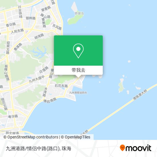 九洲港路/情侣中路(路口)地图