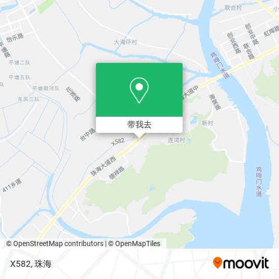 X582地图