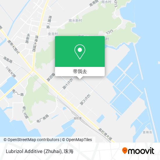 Lubrizol Additive (Zhuhai)地图