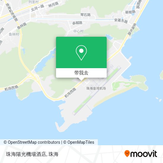 珠海陽光機場酒店地图