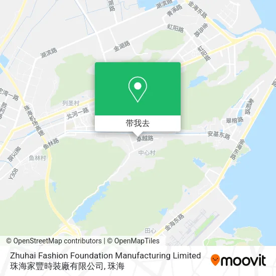 Zhuhai Fashion Foundation Manufacturing Limited 珠海家豐時裝廠有限公司地图