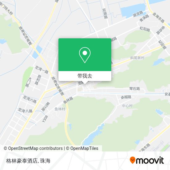格林豪泰酒店地图